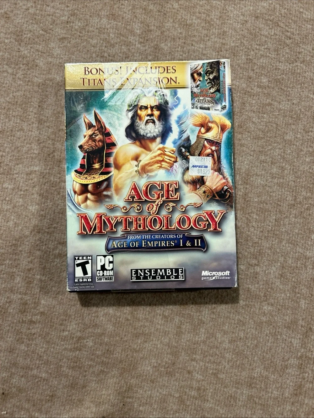 Microsoft Age of Mythology PC Game - Blue, Gold, White